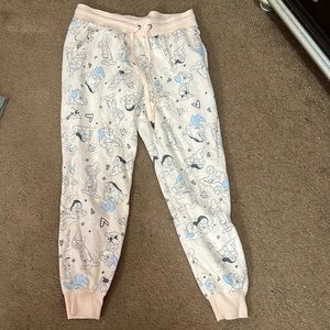 Light pink pajama pants from Disney. Size medium in women’s